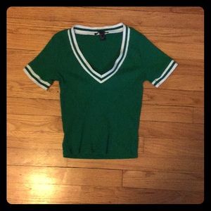 A crop top from forever 21.